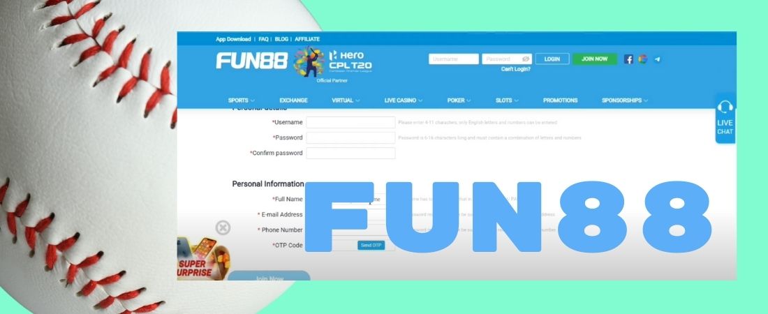 What we will find on the Fun88 website